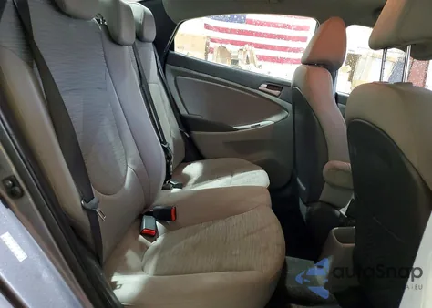 2015 Hyundai Accent Gls из США, поврежденный, VIN KMHCT4AEXFU893412